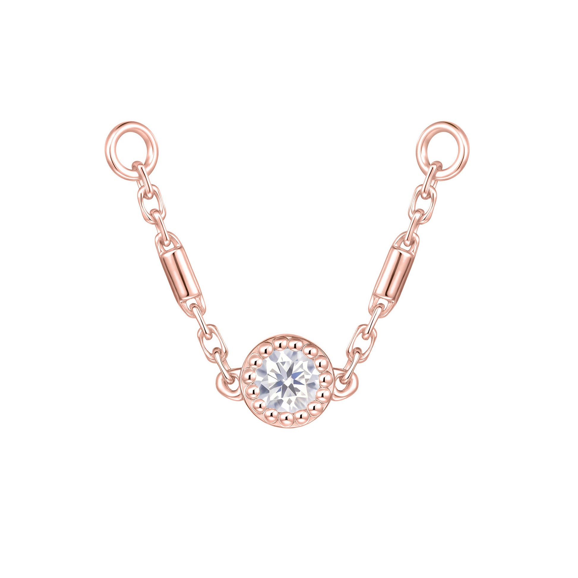 Halolet Chain Rose Gold