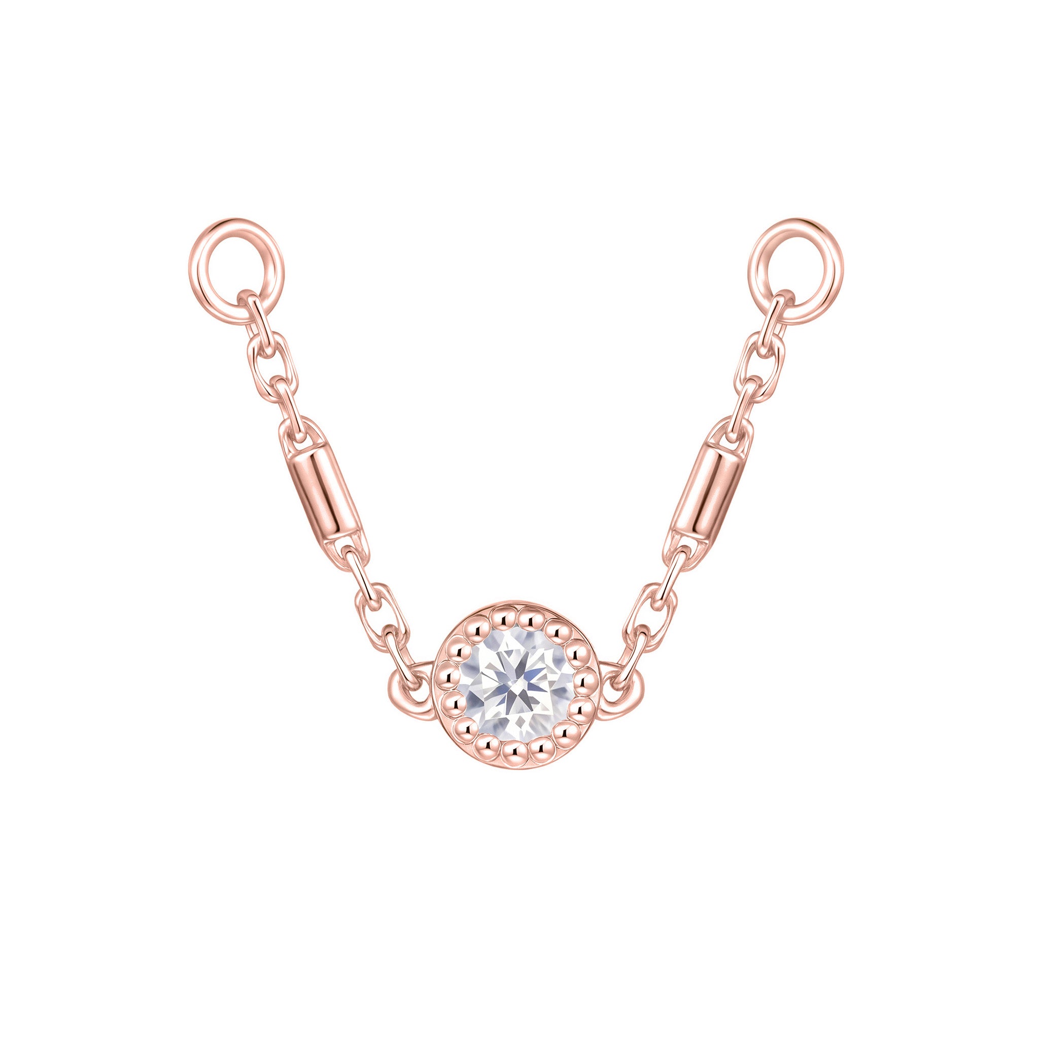 Halolet Chain Rose Gold